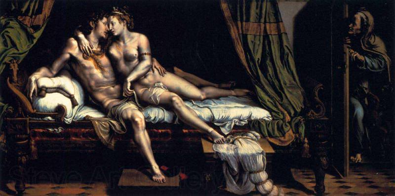 Giulio Romano The Lovers France oil painting art